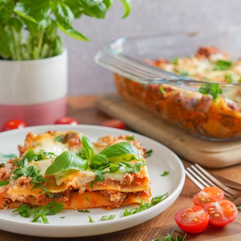 Lasagne met broccoli en  ricotta