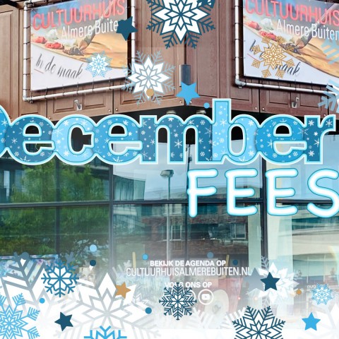 Decemberfeest Cultuurhuis Almere Buiten wordt livestream