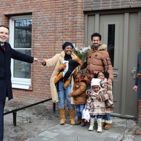 Alliantie heet eerste bewoners New Brooklyn welkom