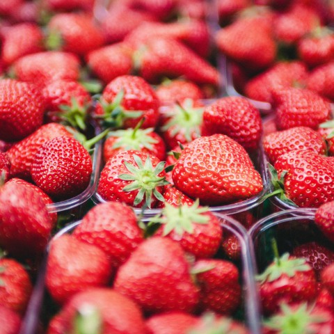 Aardbeien met slagroom is het typische Wimbledon hapje