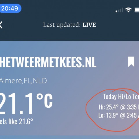 Eerste zomerdag van augustus