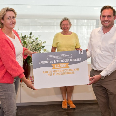 Behandelkamer kindvriendelijker dankzij donatie Breedveld & Schröder
