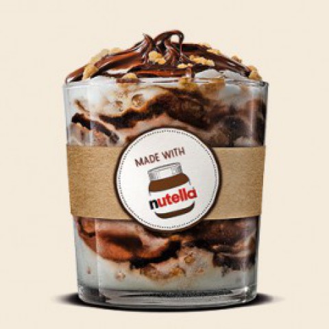 Burger King maakt dromen waar en lanceert Nutella ijs! 
