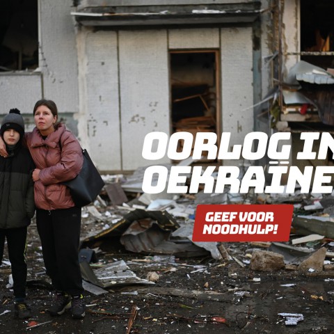Gezamenlijke noodhulpcampagne haalt al 1 miljoen euro op voor Oekraïne