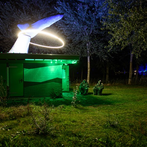 Theater en lichtkunst komen samen tijdens tweede editie van ALLUMINOUS in Almere Centrum