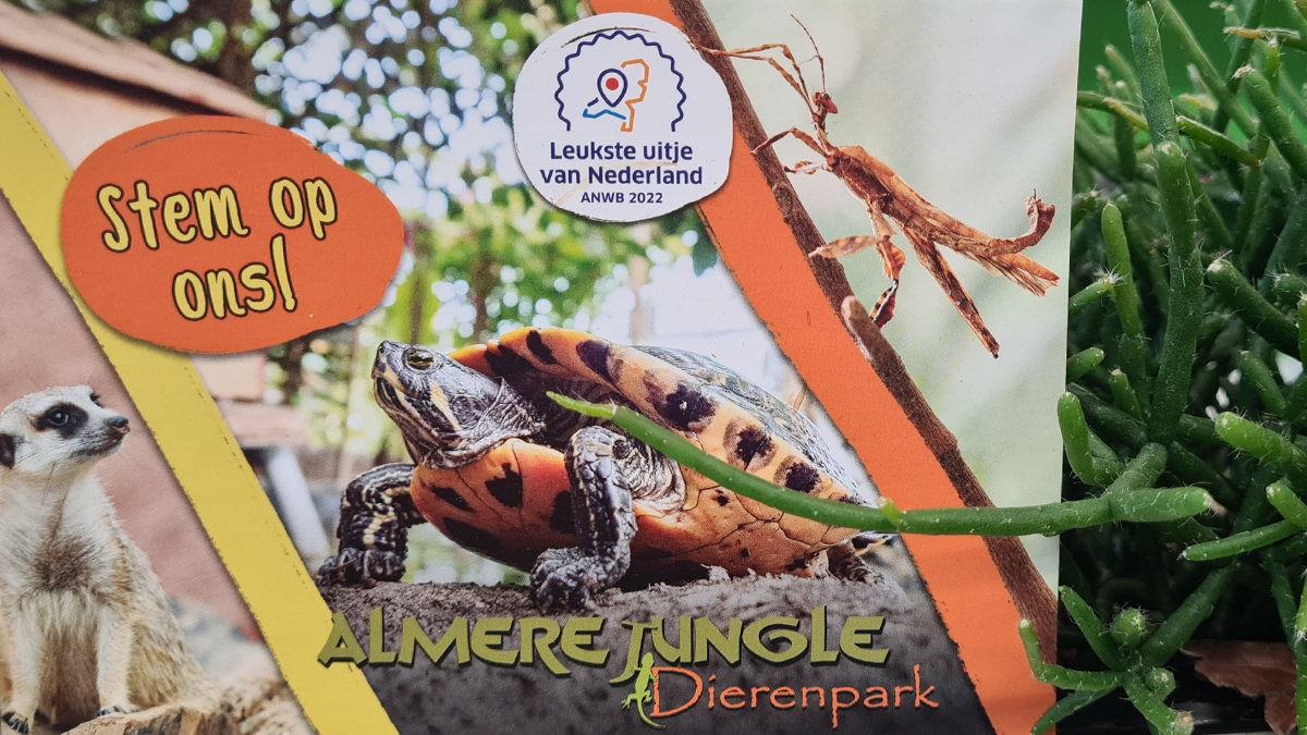 Stem op dierenpark Almere Jungle!