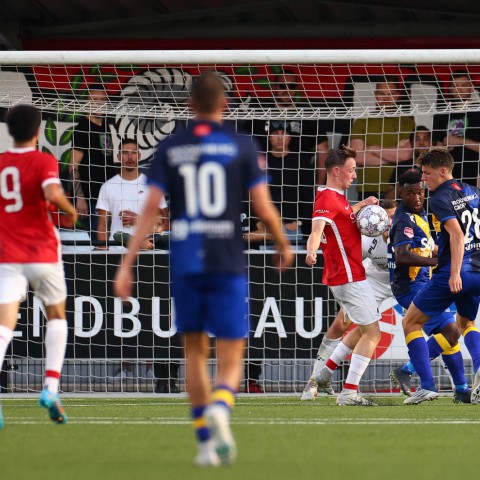 Geen kaas uit het vuistje voor Almere City FC in Alkmaar