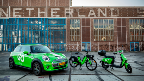GO Sharing start met 400 elektrische deelscooters en e-bikes in Almere