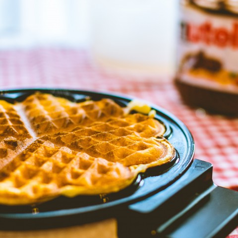 Nationale havermoutnoten wafels dag