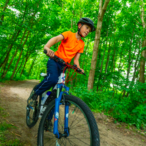 Zwemmen, hardlopen en mountainbiken in Nationaal Park Nieuw Land