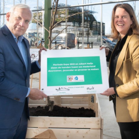 Floriade Expo 2022 en Albert Heijn slaan handen ineen om Nederland groener, gezonder en duurzamer te maken