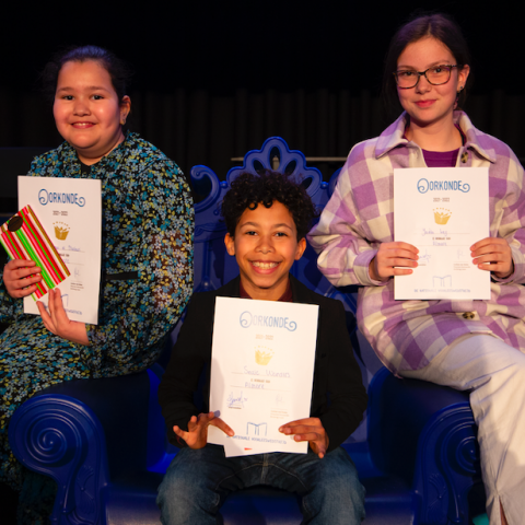 De Polderhof, De Klaverweide en de Vrijeschool Almere winnen de regionale finale van de Nationale Voorleeswedstrijd