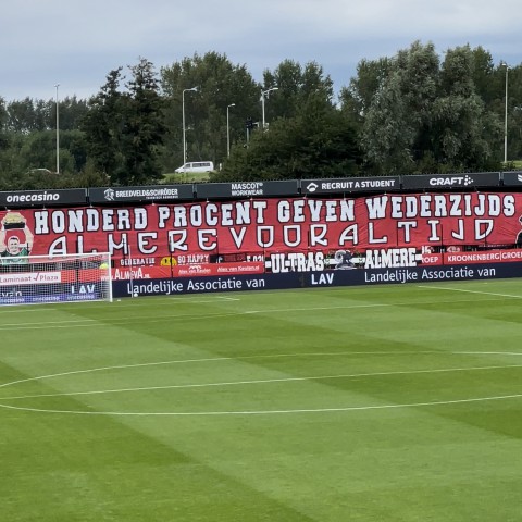Een onvergetelijke primeur voor Almere City