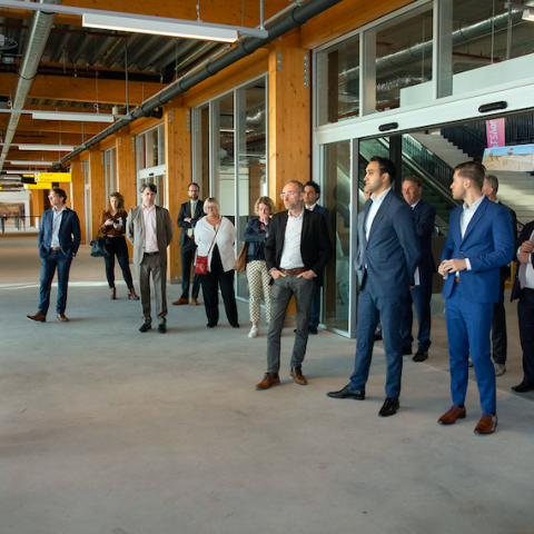 Werkbezoek van Kamerleden aan Flevoland