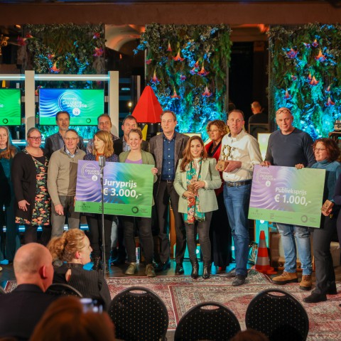 Ketenproject Lisdodde wandpaneel winnaar eerste editie Flevolandse Circulaire Innovatie Top 20