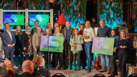 Ketenproject Lisdodde wandpaneel winnaar eerste editie Flevolandse Circulaire Innovatie Top 20