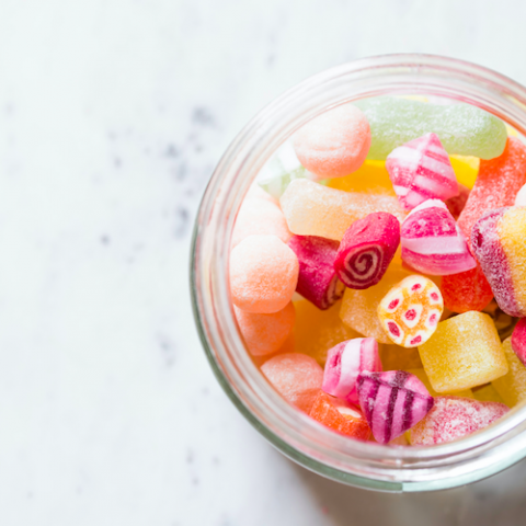 Een lekkere en zoete zelfgemaakte snack