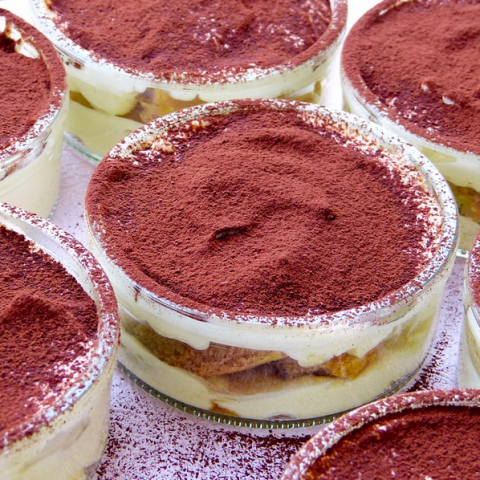 Snelle en gemakkelijke tiramisu