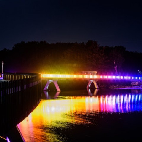 Rondje Weerwater met Lichtkunstfestival ALLUMINOUS nog tot en met 16 oktober