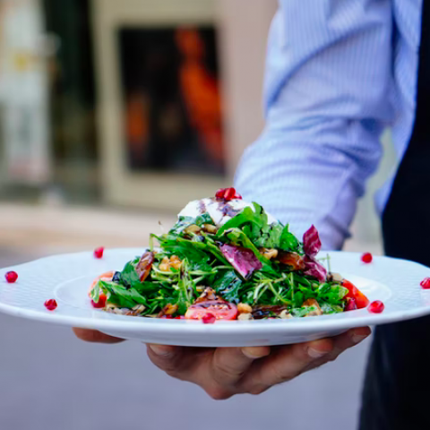 Appel & Granaatappel salade