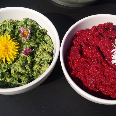 Bietenspread met kleine veldkers