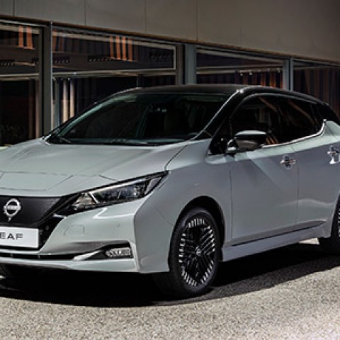 Extra glans voor de vernieuwde Nissan LEAF