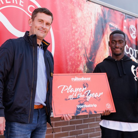 Layee Kromah is Ruitenheer Player of the Year