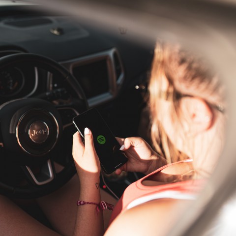 Roadtrip afspeellijst maken