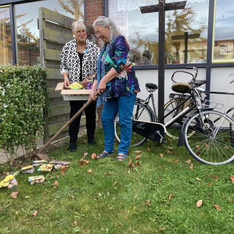 Bollenplantactie musea in Flevoland