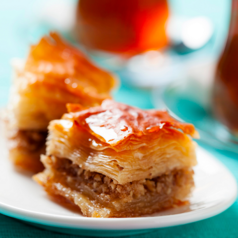 Baklava, een typisch Turks lekkernij