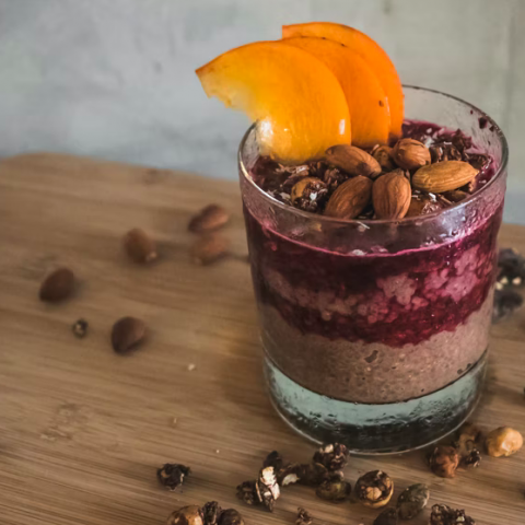 Deze Chia Pudding is gemaakt met maar liefst 3 ingrediënten!