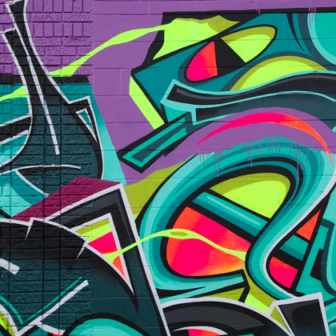 Graffiti en Street art kijken en maken in Almere Buiten