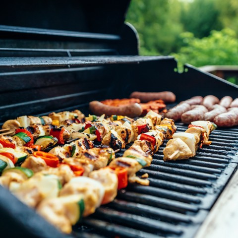 Lekker aan de bbq met het warme weer