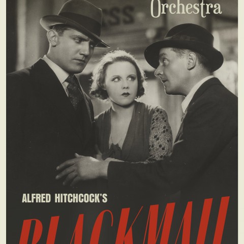Hitcock klassieker blackmail met live muziek