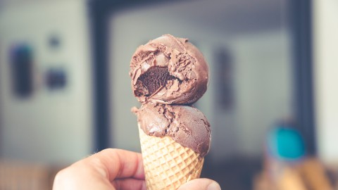 Vandaag draait het om chocolade ijs!