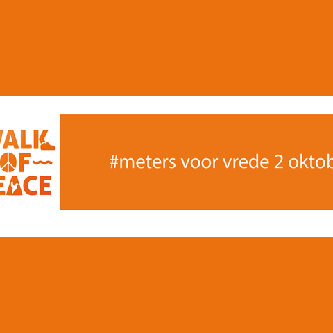 Walk of Peace 2021 verzamelt #metersvoorvrede in Almere op 2 oktober 2021