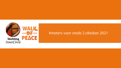 Walk of Peace 2021 verzamelt #metersvoorvrede in Almere op 2 oktober 2021