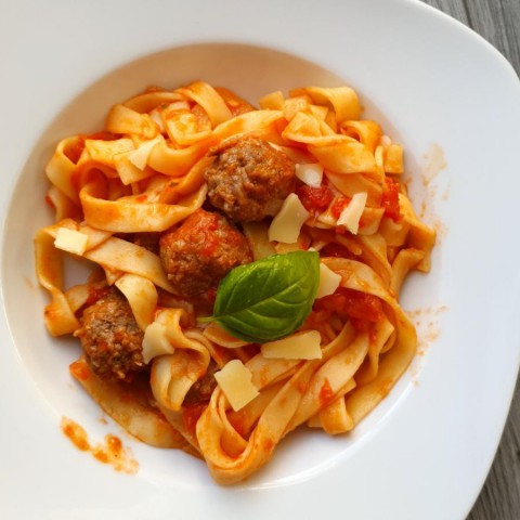Recept van de week: Tagliatelle met Gehaktballetjes