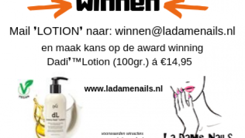 Win een Dadi Lotion flesje!