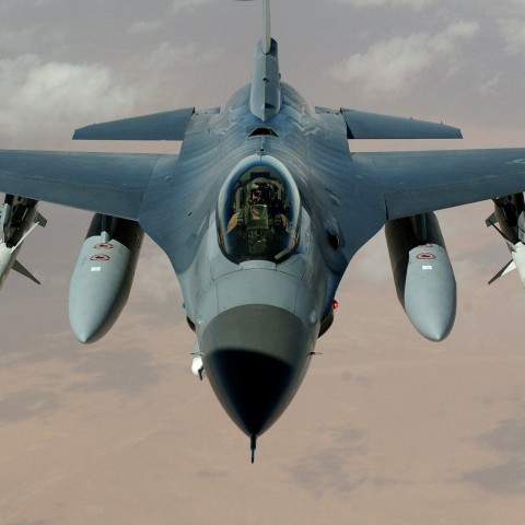 F16's onderscheppen Cessna boven Flevoland