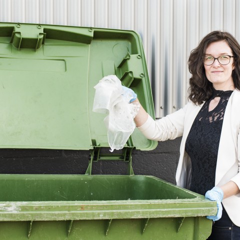 Schoonmaakactie op industriegebied de Steiger