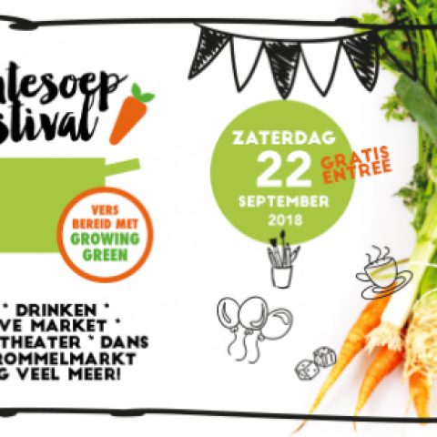 Groentesoep Festival in Centrum Buiten