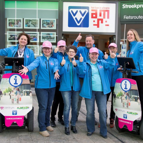 Kom ook bij het 'Welkom Team' van Almere Centrum!