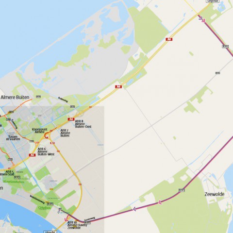 Rijkswaterstaat verwacht zaterdag ernstige verkeershinder op A6