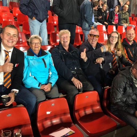 Voetbalavondje voor bewoners van Zorgcentra dankzij Studentenvereniging ['endzjin] S.V.E.I.A.