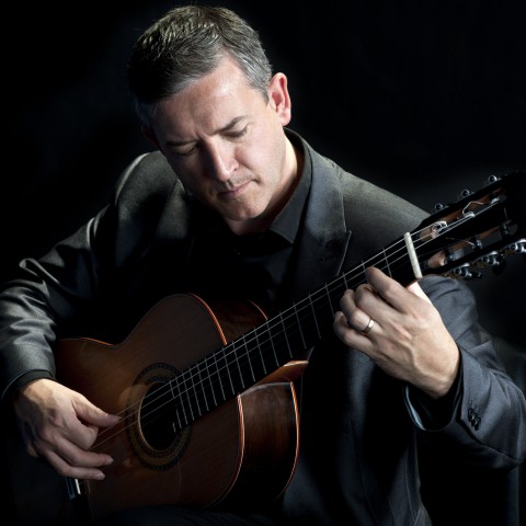 Engelse gitarist Gary Ryan in Gitaarsalon de Oostvaarders