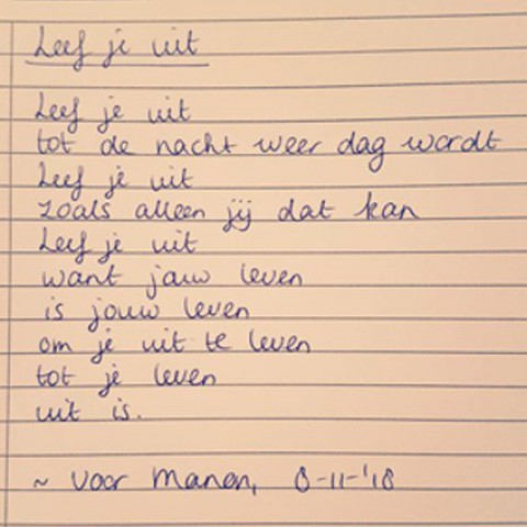 Almeerse Mandy Wertwijn in actie voor 3FM Serious Request