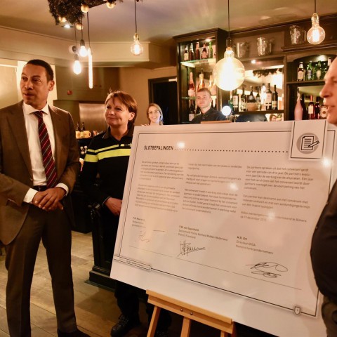 Ondertekening Convenant Veilig en Gezond Uitgaan 2019-2021