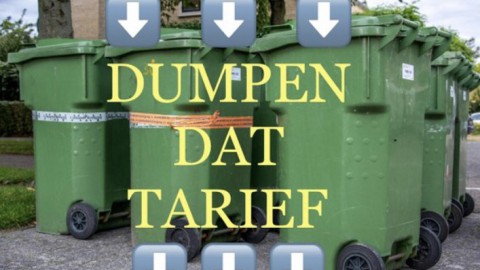 Dumpen dat tarief: voor een apart  lager tarief afvalstoffenheffing voor alleenstaanden 