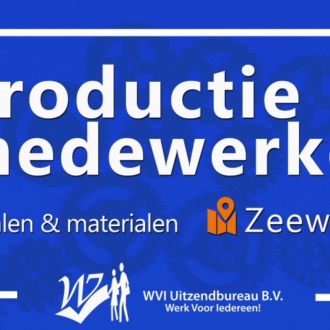 Productiemedewerker gezocht: metalen & materialen - Fulltime - Zeewolde